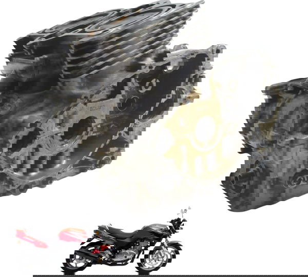 Par Bloco Motor Nfe Baixa C/ Detalhe Honda Cb 500 98-05 Orig