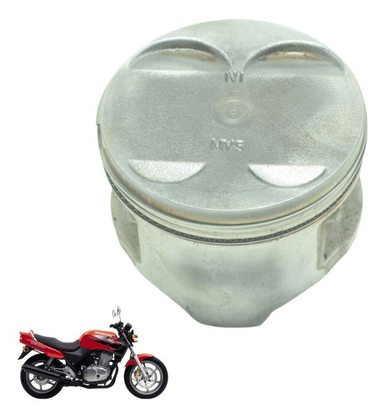 Pistão E Anéis Honda Cb 500 98-05 Original