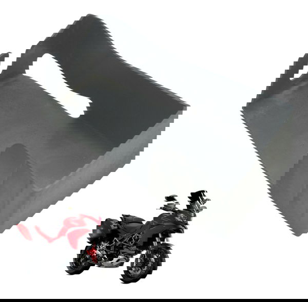 Borracha Acabamento Bateria Ducati Multistrada 1200 10-14 Or