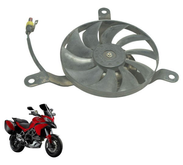 Ventoinha Radiador Esq Ducati Multistrada 1200 10-14 Origina