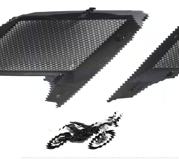 Grade Protetor Radiador C/ Detalhes Bmw F 800 Gs 13-16 Orig