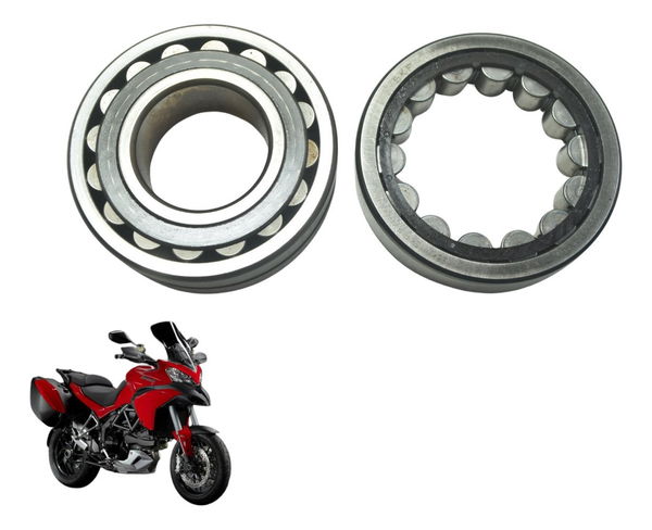 Par Rolamento Virabrequim Ducati Multistrada 1200 10-14 Orig