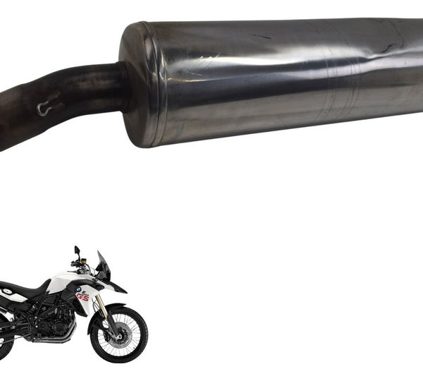 Ponteira Escape C/ Detalhes Bmw F 800 Gs 13-16 Original
