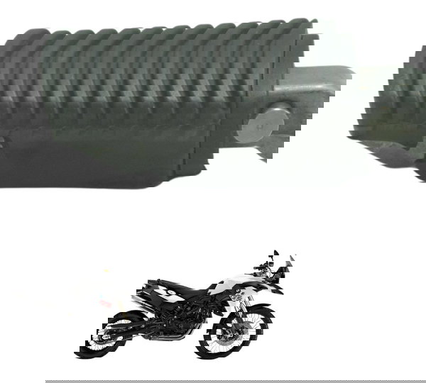 Pedaleira Traseira Dir C/ Detalhes Bmw F 800 Gs 13-16 Orig
