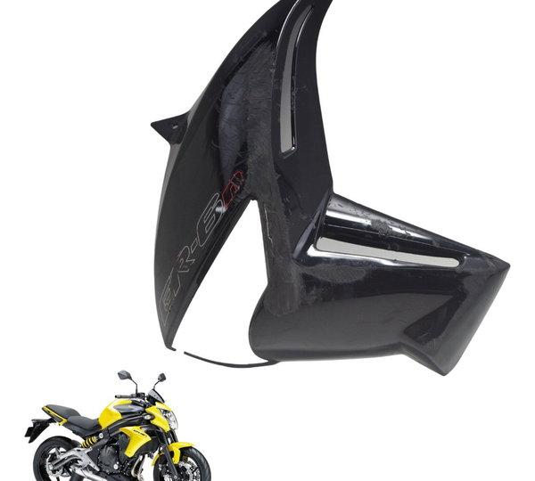 Carenagem Lateral Esquerda C/avaria Kawasaki Er6n 10-12 Orig