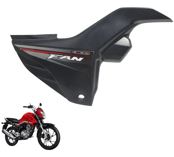 Carenagem Lateral Direita C/ Avaria Honda Cg 160 16-22 Orig