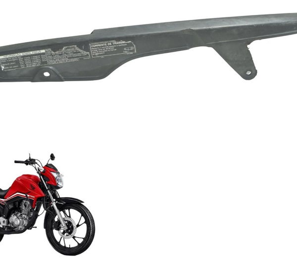 Capa Corrente C/ Detalhes Honda Cg 160 16-22 Original
