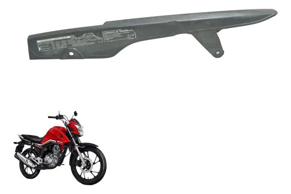 Capa Corrente C/ Detalhes Honda Cg 160 16-22 Original
