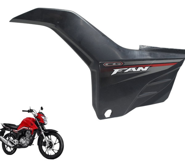 Carenagem Lateral Esquerda C/ Avaria Honda Cg 160 16-22 Orig