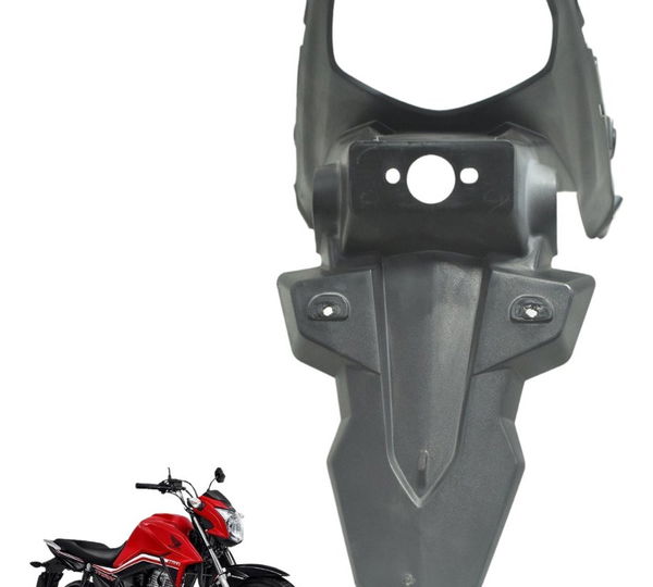 Suporte Placa Honda Cg 160 16-22 Original