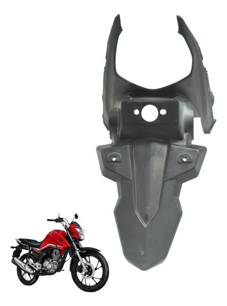 Suporte Placa Honda Cg 160 16-22 Original