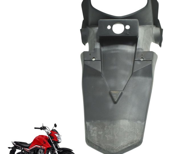 Suporte Placa C/ Detalhes Honda Cg 160 16-22 Original