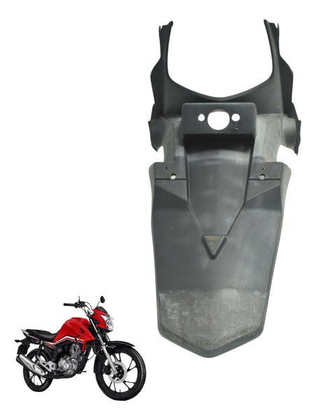 Suporte Placa C/ Detalhes Honda Cg 160 16-22 Original