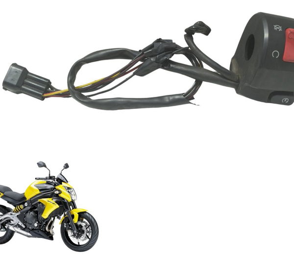 Chave Punho Partida C/ Detalhe Kawasaki Er6n 10-12 Original