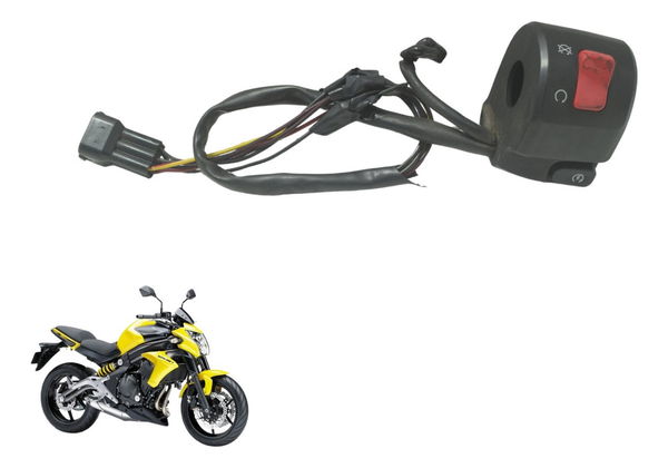 Chave Punho Partida C/ Detalhe Kawasaki Er6n 10-12 Original