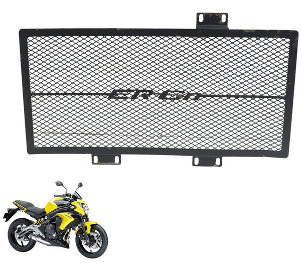 Grade Proteção Radiador C/ Detalhes Kawasaki Er6n 10-12 Orig