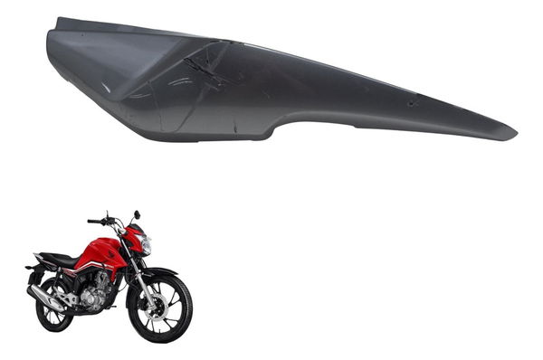 Carenagem Rabeta Esquerd C/ Detalhes Honda Cg 160 16-22 Orig