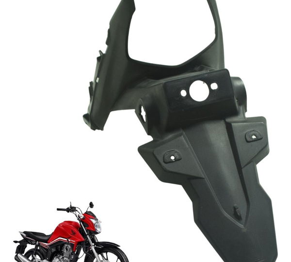 Suporte Placa Honda Cg 160 16-22 Original