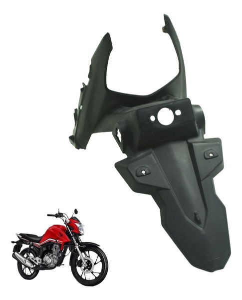 Suporte Placa Honda Cg 160 16-22 Original