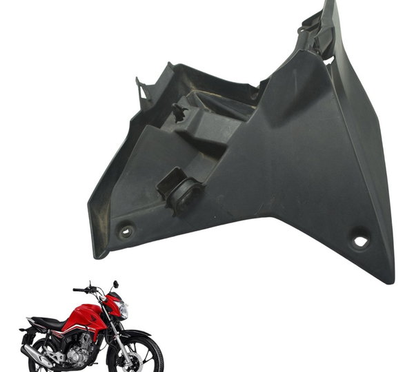 Acabamento Interno Esquerd C/ Avaria Honda Cg 160 16-22 Orig