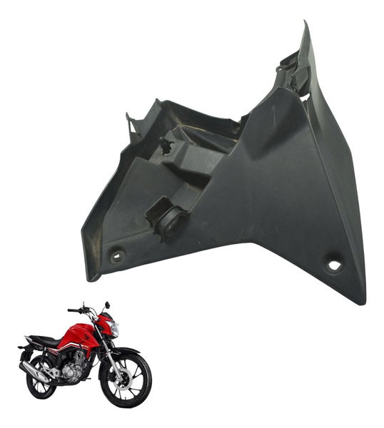 Acabamento Interno Esquerd C/ Avaria Honda Cg 160 16-22 Orig