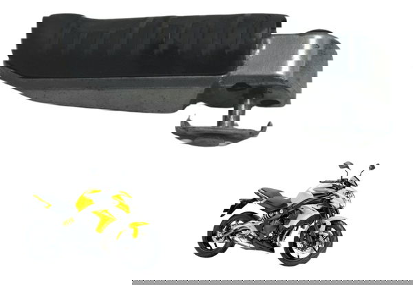 Pedaleira Tras Esq C/detalhes Kawasaki Er6n 10-12 Original