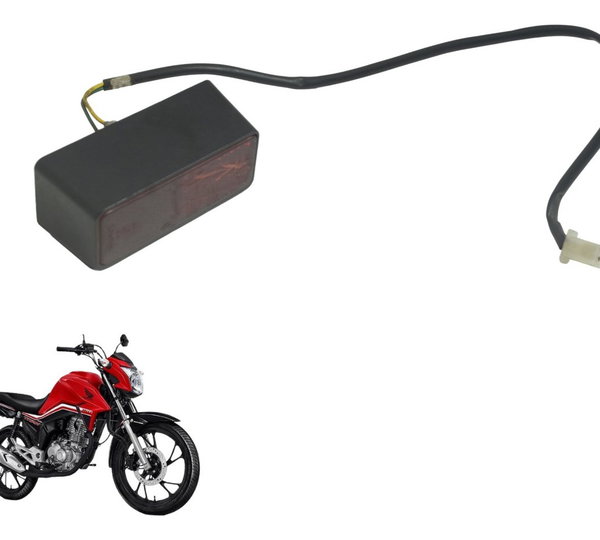 Luz Placa Honda Cg 160 16-22 Original