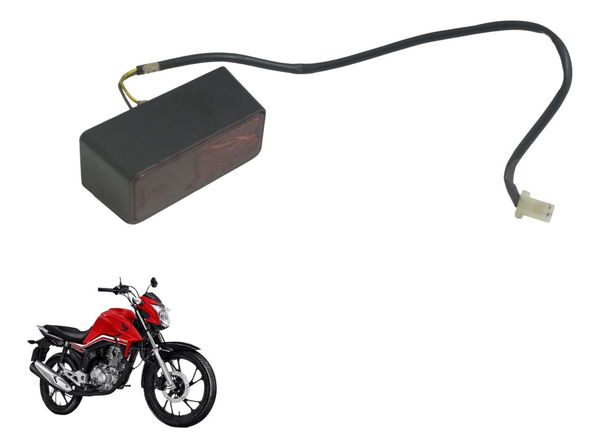 Luz Placa Honda Cg 160 16-22 Original