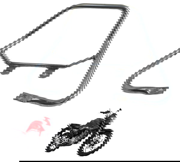 Alça Traseira Paralelo Honda Cg 160 16-22