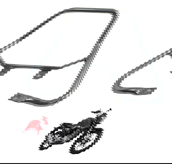 Alça Traseira Paralelo Honda Cg 160 16-22