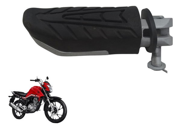 Pedaleira Traseira Esquerda Honda Cg 160 16-22 Original