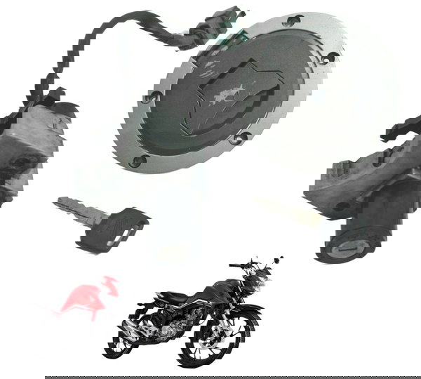 Kit Chave Ignição Honda Cg 160 16-22 Original