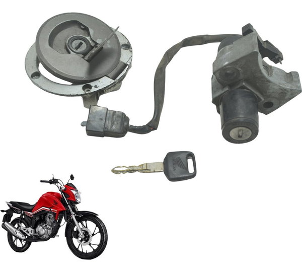 Kit Chave Ignição Honda Cg 160 16-22 Original