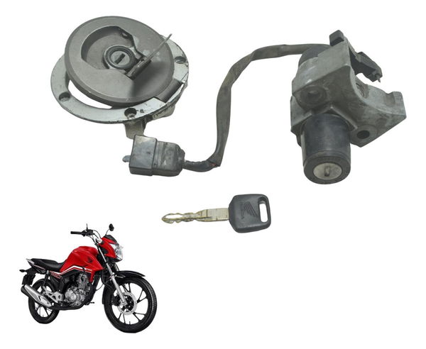 Kit Chave Ignição Honda Cg 160 16-22 Original