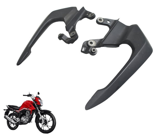 Par Alça Traseira C/ Detalhes Honda Cg 160 16-22 Original