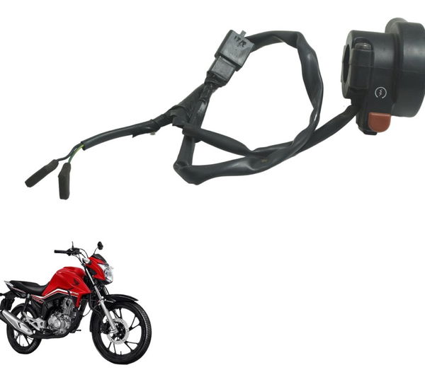 Chave Punho Partida Honda Cg 160 16-22 Original