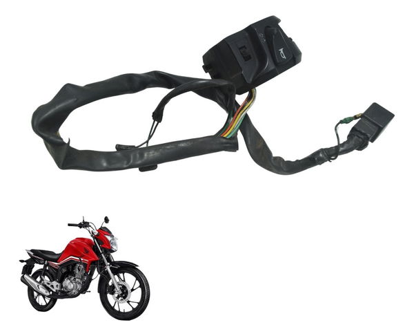 Chave Punho Luz C/ Avaria Honda Cg 160 16-22 Original