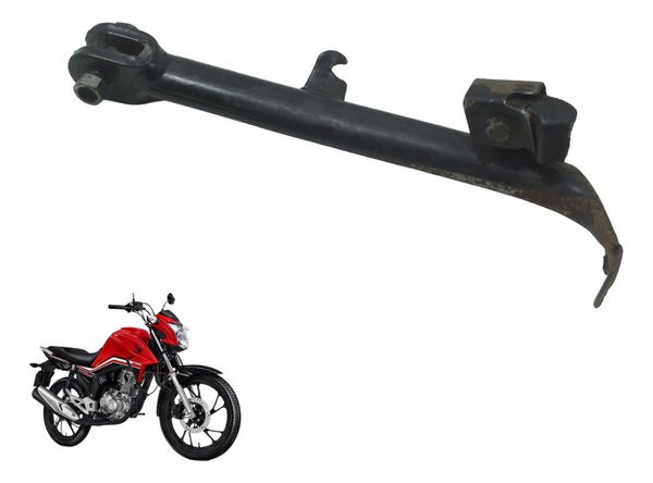 Pedal Descanso Lateral C/ Detalhes Honda Cg 160 16-22 Orig