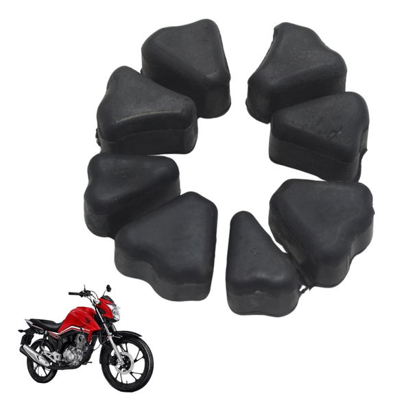 Jogo Coxim Cubo Coroa Honda Cg 160 16-22 Original