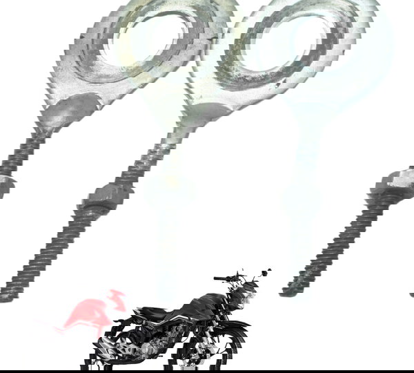 Par Esticador Corrente C/ Detalhes Honda Cg 160 16-22 Orig