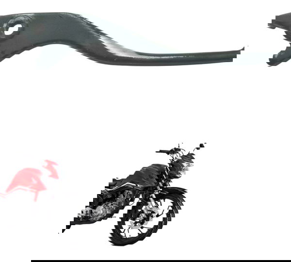 Manete Freio C/ Detalhes Paralelo Honda Cg 160 16-22