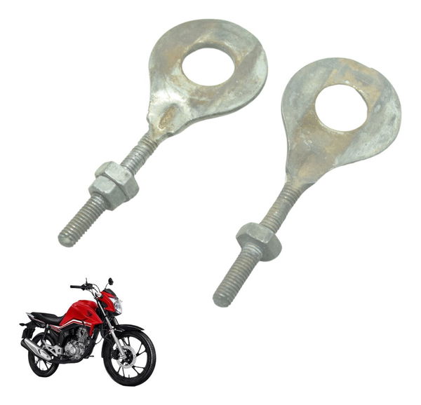 Par Esticador Corrente Honda Cg 160 16-22 Original