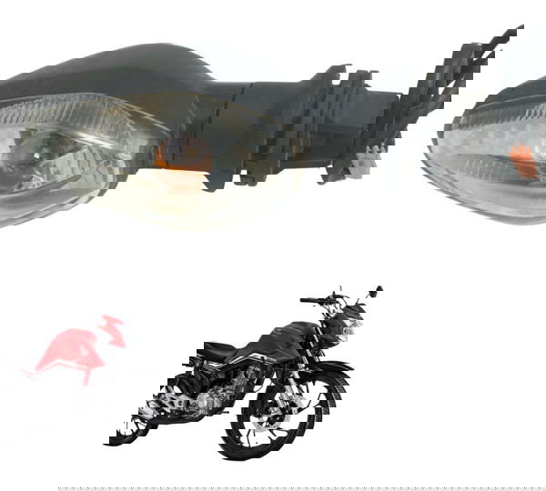 Pisca Traseiro Esquerdo Honda Cg 160 16-22 Orig