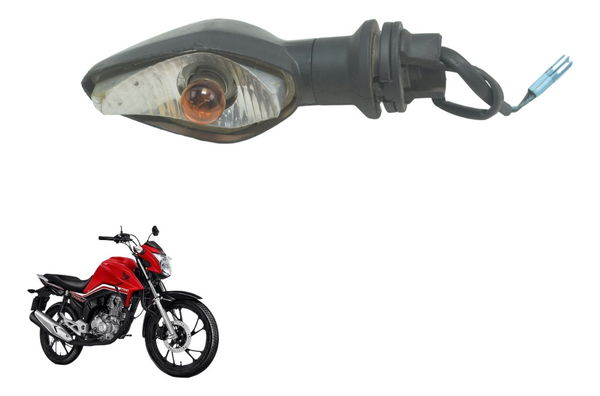 Pisca Dianteiro Direito S/ Lente Honda Cg 160 16-22 Original