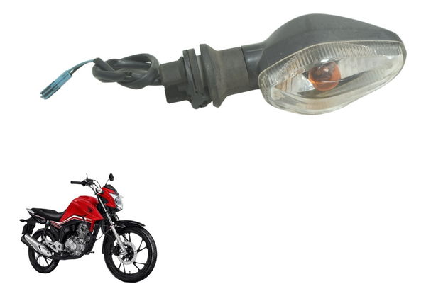 Pisca Dianteiro Esquerdo Honda Cg 160 16-22 Orig
