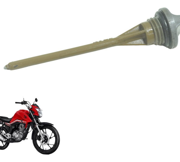 Tampa Nivel Óleo C/ Detalhes Honda Cg 160 16-22 Original