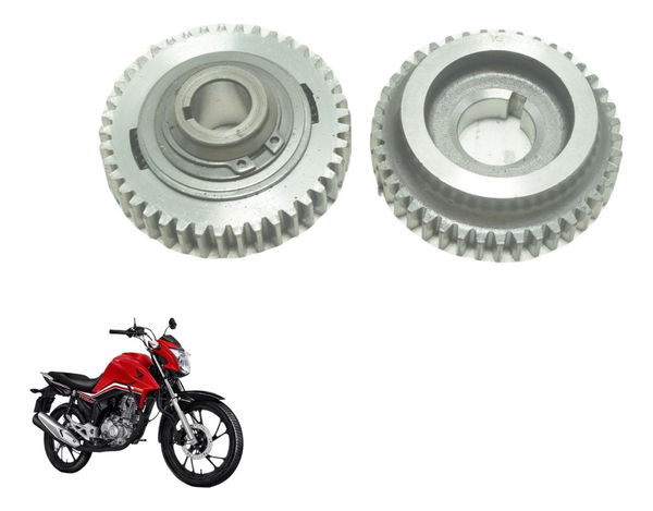 Par Engrenagem Balanceiro Honda Cg 160 16-22 Original