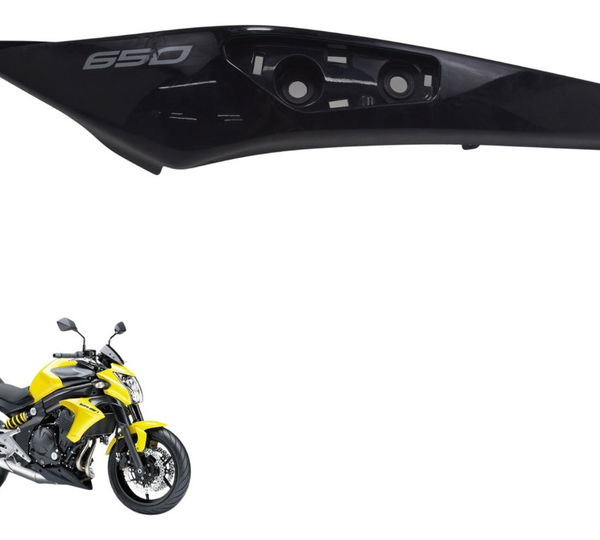 Carenagem Rabeta Esquerda C/detalhe Kawasaki Er6n 10-12 Orig