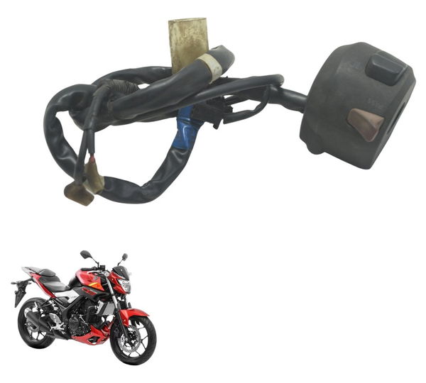 Chave Punho Luz Yamaha Mt 03 16-19 Original