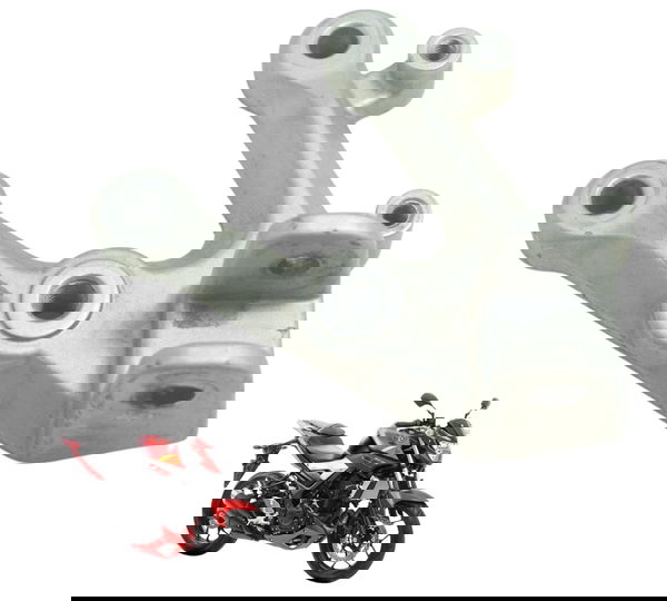 Bacalhau Dianteiro Esquerdo Yamaha Mt 03 16-19 Original